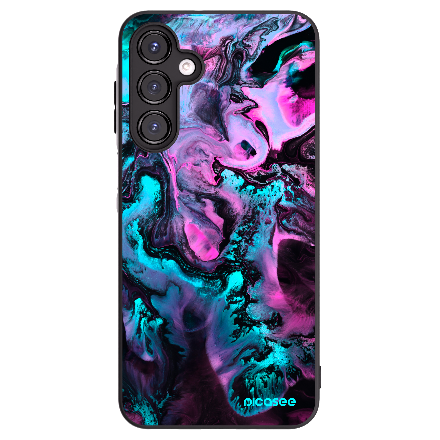 Picasee silikonski črni ovitek za Samsung Galaxy A16 5G - Lean