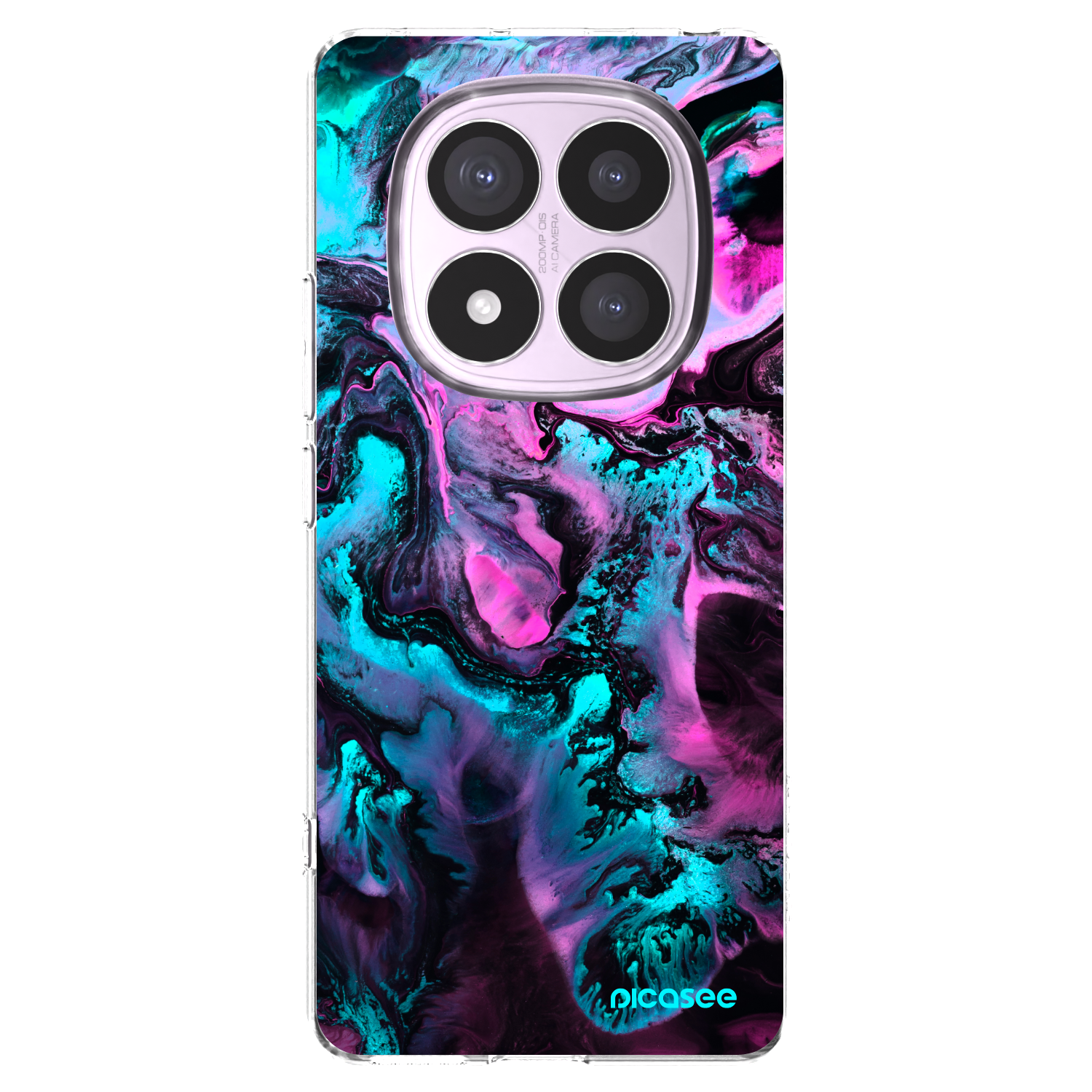 Picasee silikonski prozorni ovitek za Xiaomi Redmi Note 14 Pro 4G - Lean