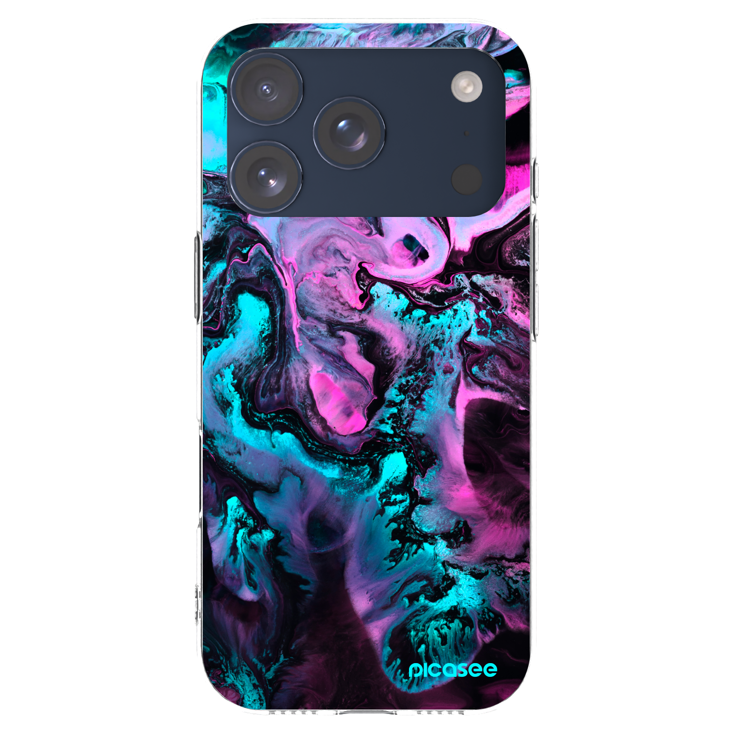 Picasee silikonski prozorni ovitek za Apple iPhone 17 Pro - Lean