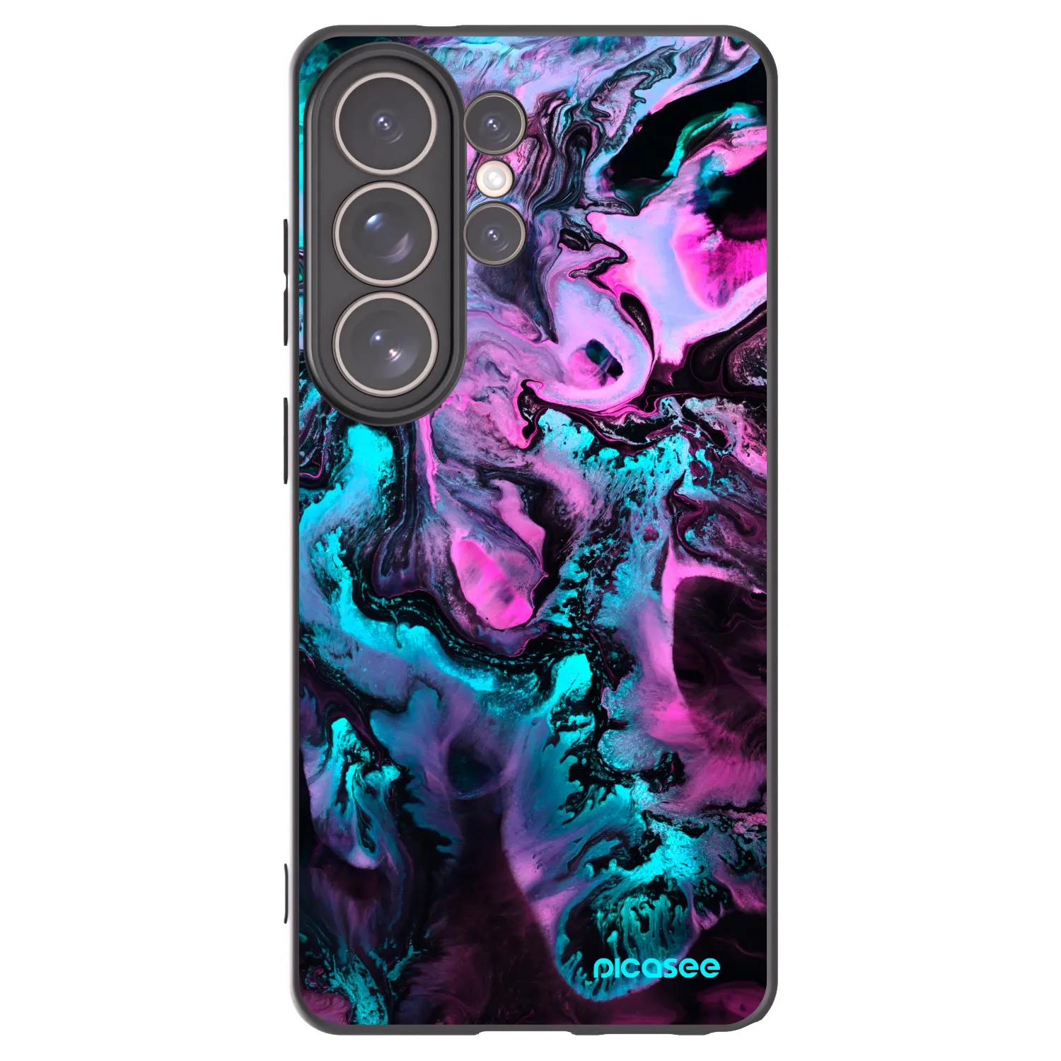 Picasee silikonski črni ovitek za Samsung Galaxy S26 Ultra - Lean