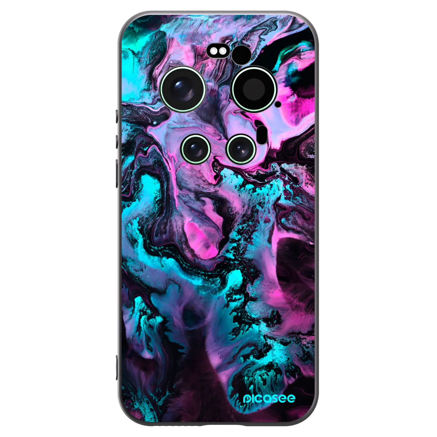 Picasee silikonski črni ovitek za Xiaomi 17 Ultra - Lean