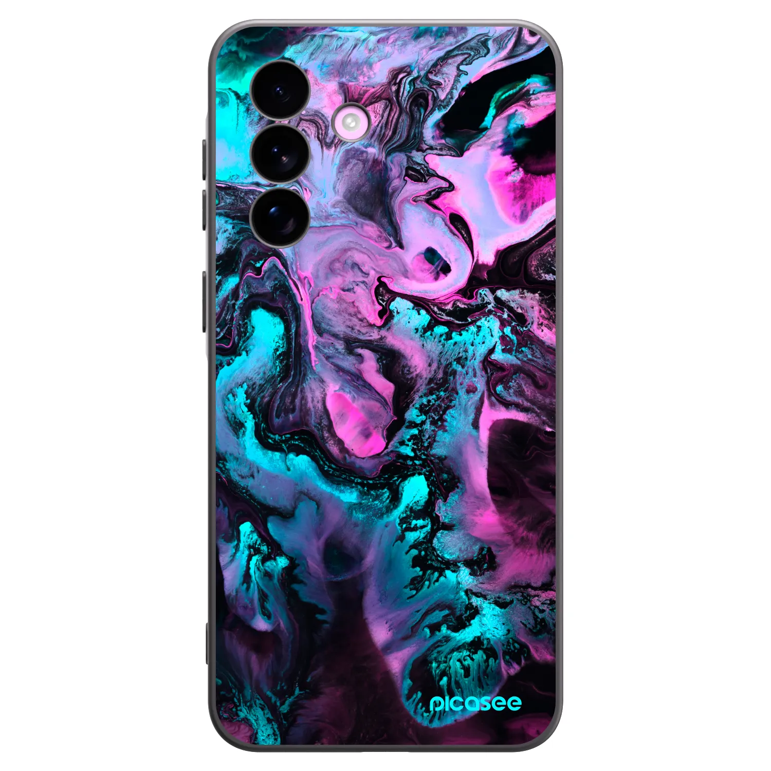 Picasee silikonski črni ovitek za Samsung Galaxy A57 5G - Lean