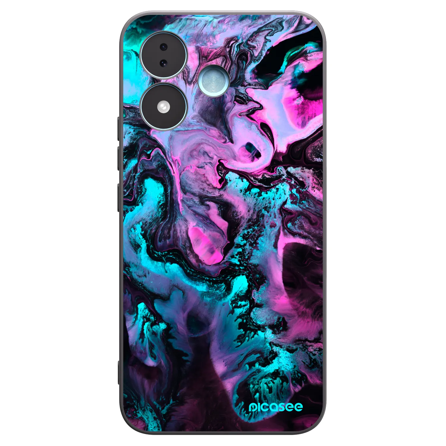 Picasee silikonski črni ovitek za Xiaomi Redmi Note 17 5G - Lean