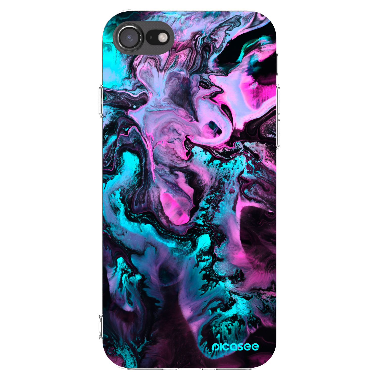 Picasee silikonski prozorni ovitek za Apple iPhone 8 - Lean