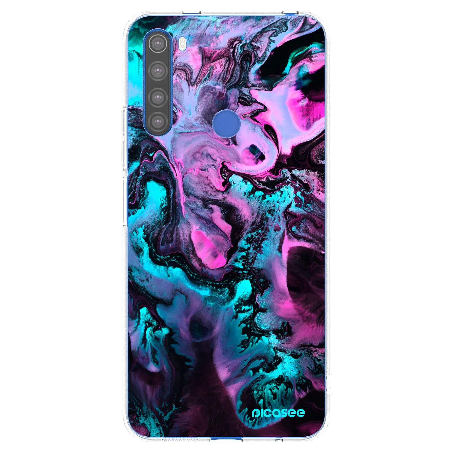 Picasee silikonski prozorni ovitek za Xiaomi Redmi Note 8T - Lean