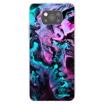 Picasee silikonski črni ovitek za Xiaomi Poco X3 - Lean