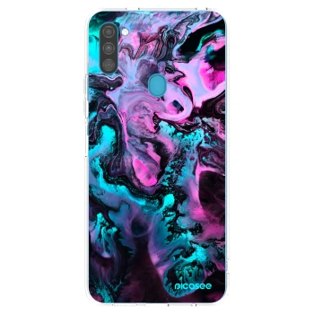 Picasee silikonski prozorni ovitek za Samsung Galaxy M11 - Lean