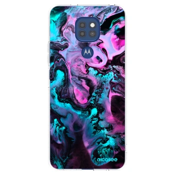 Picasee silikonski prozorni ovitek za Motorola Moto G9 Play - Lean