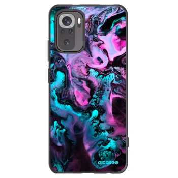 Picasee silikonski črni ovitek za Xiaomi Redmi Note 10S - Lean