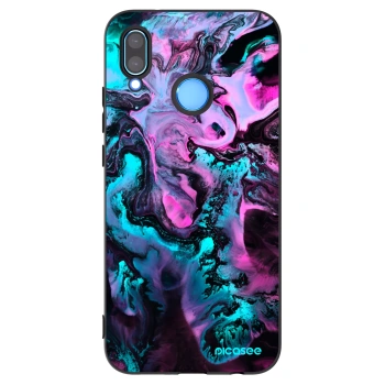 Picasee silikonski črni ovitek za Huawei P20 Lite - Lean