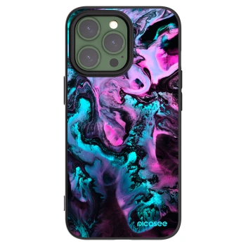 Picasee silikonski črni ovitek za Apple iPhone 13 Pro - Lean