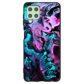 Picasee silikonski črni ovitek za Samsung Galaxy A22 A225F 4G - Lean