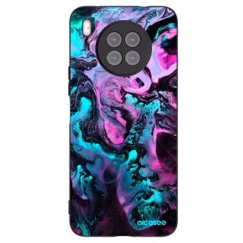 Picasee silikonski črni ovitek za Huawei Nova 8i - Lean