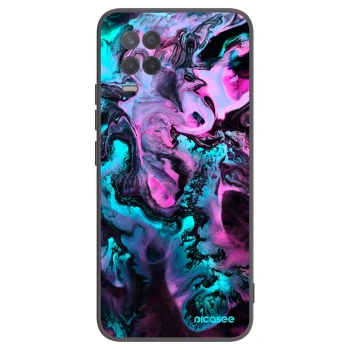 Picasee silikonski črni ovitek za Realme 8 5G - Lean