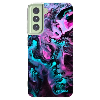 Picasee silikonski prozorni ovitek za Samsung Galaxy S21 FE 5G - Lean