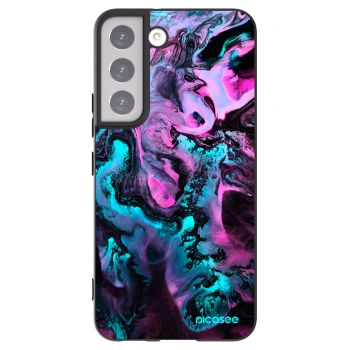 Picasee silikonski črni ovitek za Samsung Galaxy S22 5G - Lean