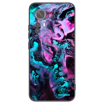 Picasee silikonski črni ovitek za Xiaomi 12 - Lean