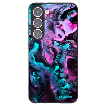 Picasee silikonski črni ovitek za Samsung Galaxy S23 5G - Lean