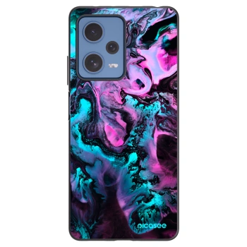 Picasee silikonski črni ovitek za Xiaomi Redmi Note 12 Pro 5G - Lean
