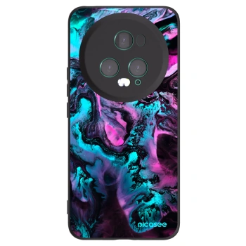 Picasee silikonski črni ovitek za Honor Magic5 Pro - Lean