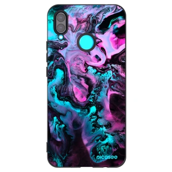 Picasee silikonski črni ovitek za Huawei Nova 3 - Lean