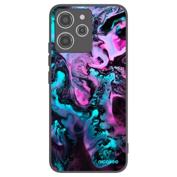 Picasee silikonski črni ovitek za Xiaomi Redmi 12 4G - Lean