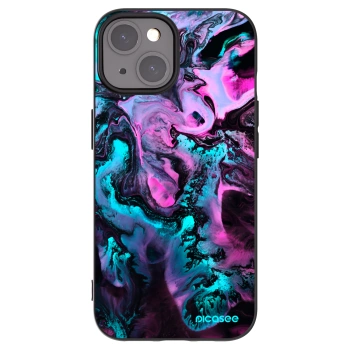 Picasee silikonski črni ovitek za Apple iPhone 15 - Lean