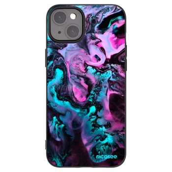 Picasee silikonski črni ovitek za Apple iPhone 15 Plus - Lean
