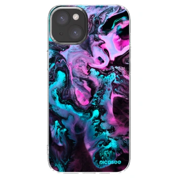 Picasee silikonski prozorni ovitek za Apple iPhone 15 Plus - Lean
