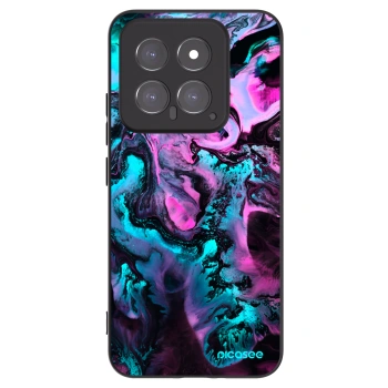 Picasee silikonski črni ovitek za Xiaomi 14 - Lean