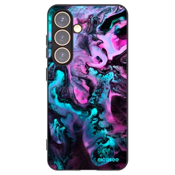 Picasee silikonski črni ovitek za Samsung Galaxy S24 S921B 5G - Lean