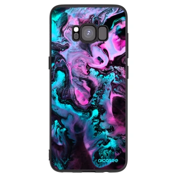 Picasee silikonski črni ovitek za Samsung Galaxy S8 G950F - Lean