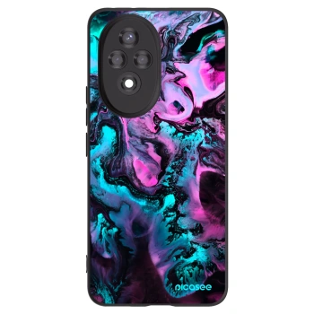 Picasee silikonski črni ovitek za Honor 200 Pro 5G - Lean
