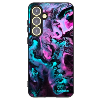 Picasee silikonski črni ovitek za Samsung Galaxy S24 FE S721B - Lean