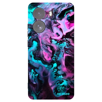 Picasee silikonski črni ovitek za Xiaomi Poco X7 - Lean