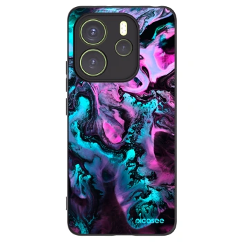 Picasee silikonski črni ovitek za Xiaomi Redmi Note 14 4G - Lean