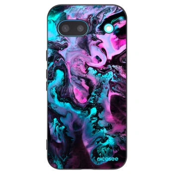 Picasee silikonski črni ovitek za Google Pixel 8a - Lean