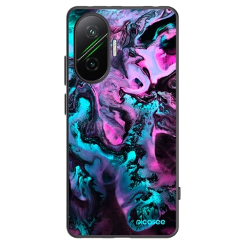 Picasee silikonski črni ovitek za Xiaomi Poco F7 5G - Lean