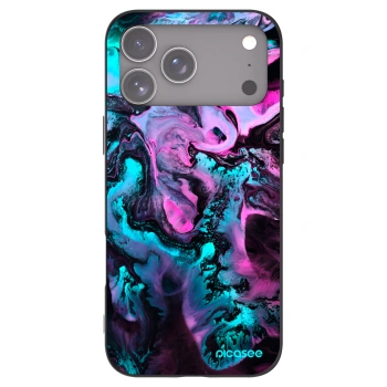 Picasee silikonski črni ovitek za Apple iPhone 17 Pro Max - Lean