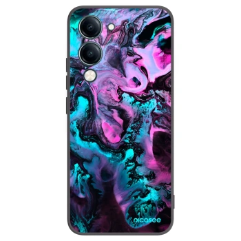 Picasee silikonski črni ovitek za Vivo Y29s 5G - Lean