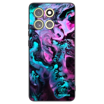 Picasee silikonski črni ovitek za Motorola Moto G86 Power 5G - Lean