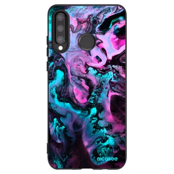 Picasee silikonski črni ovitek za Huawei P30 Lite - Lean