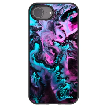 Picasee silikonski črni ovitek za Apple iPhone 17e - Lean