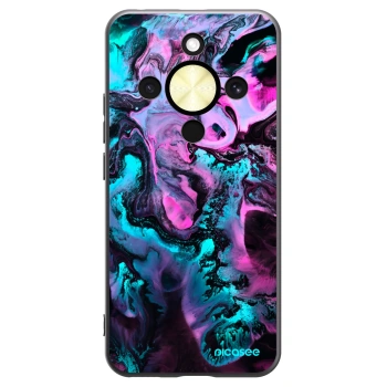 Picasee silikonski črni ovitek za Honor Magic8 Lite 5G - Lean