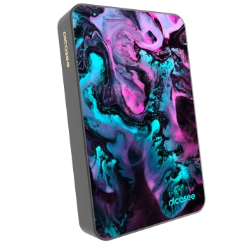 Picasee Prenosna baterija z MagSafe 10 000 mAh Siva - Lean