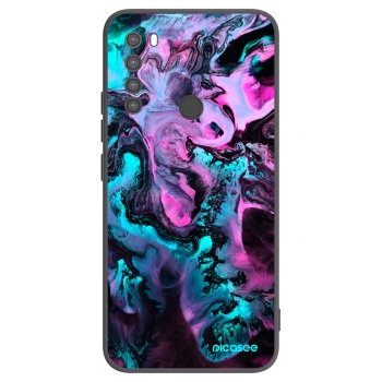 Picasee silikonski črni ovitek za Xiaomi Redmi Note 8 - Lean