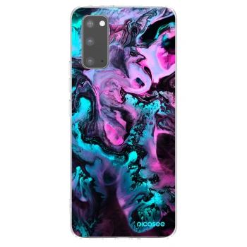 Picasee silikonski prozorni ovitek za Samsung Galaxy S20 G980F - Lean