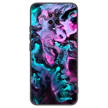 Picasee silikonski črni ovitek za Xiaomi Redmi Note 9S - Lean