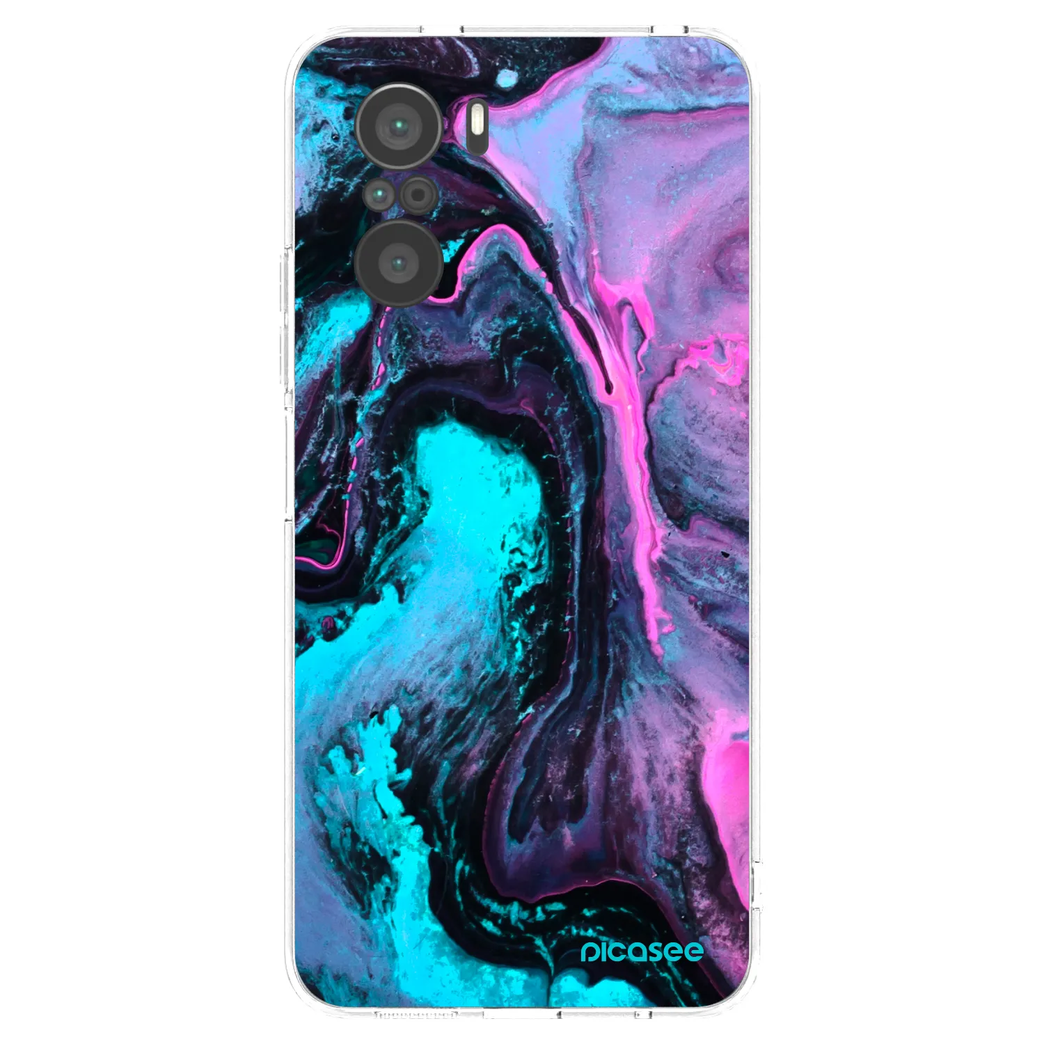 Picasee silikonski prozorni ovitek za Xiaomi Poco F3 - Lean 2