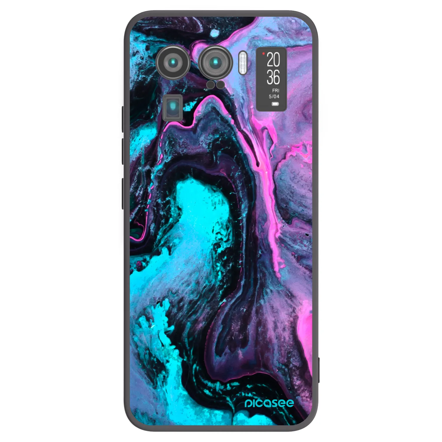 Picasee silikonski črni ovitek za Xiaomi Mi 11 Ultra - Lean 2